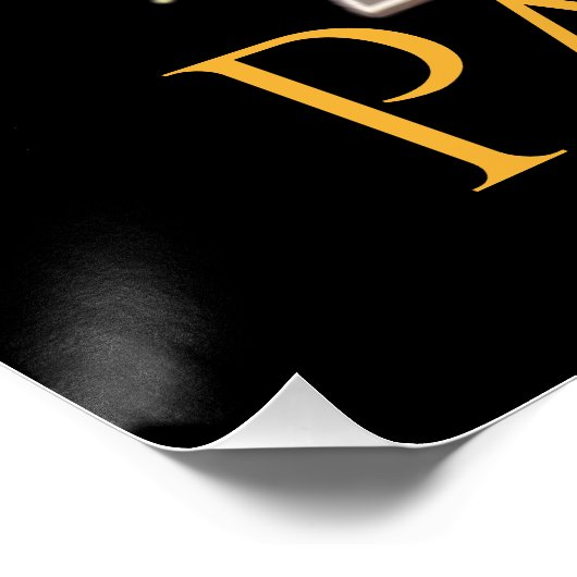 シニア2026ファイアホース中国の〔占星術の〕十二宮図パーソナライズされた ポスター (コーナー)