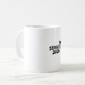 シニア2026卒業マグ – 2026年コーヒーのクラス コーヒーマグカップ (正面左)