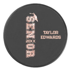 シニア・イヤー写真大学院グリッター年 アイスホッケーパック