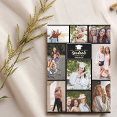 シニア・イヤー・フレンズ写真コラージュ卒業カード