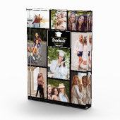 シニア・イヤー・フレンズ・コラージュ2025年卒業ギフト フォトブロック (右)