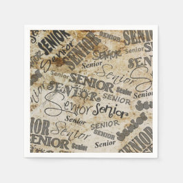 シニア スタンダードカクテルナプキン