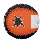 シニア、チーム、コーチのための野球のギフト、 野球ボール (正面左)