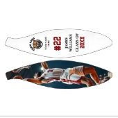 シニア・ナイト記念カスタム写真名 ミニバスケットボール (パネル)