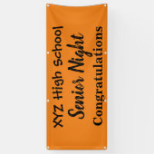 シニア・ナイト・バナー 横断幕 (縦)