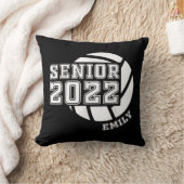 シニア・バレーボール・チーム・プレイヤー卒業 クッション (ブランケット)