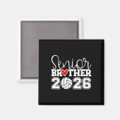 シニア バレーボール ブラザー 2026年 2026年卒業生 マグネット (正面/裏面)