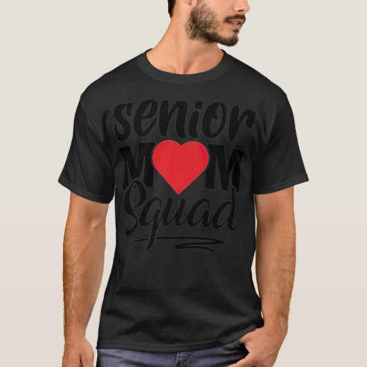 シニア・マム・ス最高のクワッドの味方インフィニティs - tシャツ (正面)