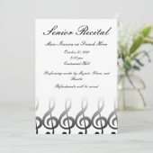 シニア・ミュージック・リサイタル 招待状 (スタンド正面)