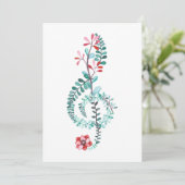 シニア・ミュージック・リサイタル 招待状 (スタンド正面)