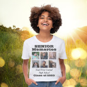 シニア・メモリーズ・クラス年写真コラージュ トライブレンドTシャツ