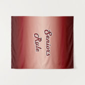 シニア・ルール タペストリー (正面(横))