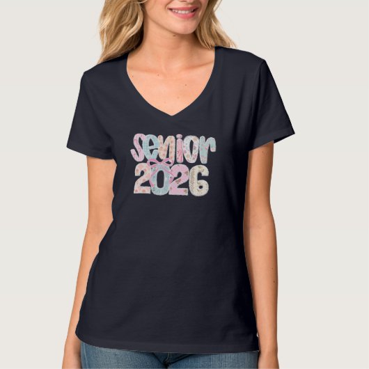 シニア 2026 Tシャツ (正面)