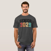 シニア 2029 レトロ ヴィンテージ フレンド Tシャツ (正面フル)