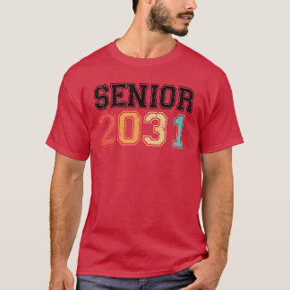シニア 2031 レトロ ヴィンテージ ギフト Tシャツ