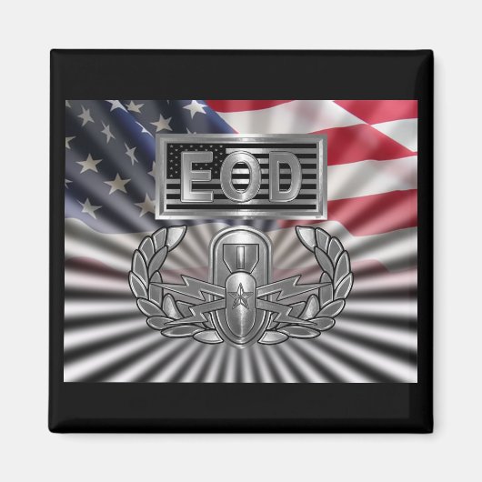 「シニアEOD」記念品 マグネット (正面)