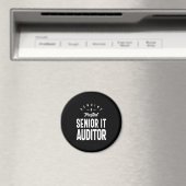 シニアIt監査人の役職ギフト マグネット (インサイチュ (食洗機))