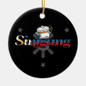 シニガングフィリピンフィリピン料理 セラミックオーナメント (正面)