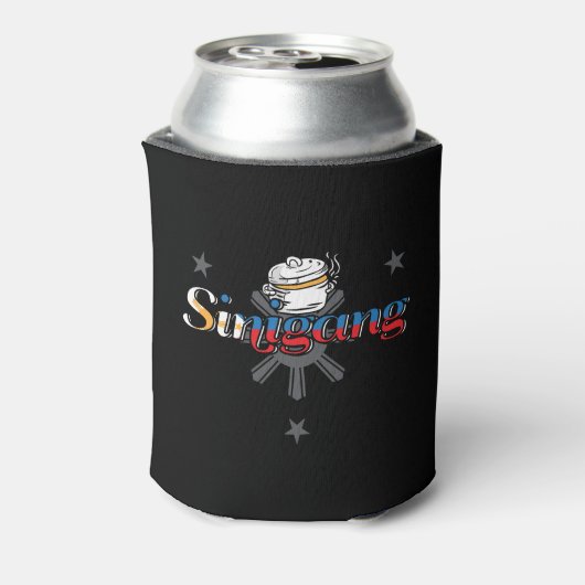 シニガングフィリピンフィリピン料理 缶クーラー (缶裏面)