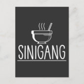 シニガンスープフィリピーノキュイジーズフィリピンフィリピン人 ポストカード (正面)