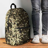 シニスタイリッシュモダンー金ゴールドマーメイドの続編 プリントバックパック