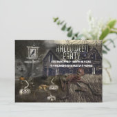 シニスターアベニューホラーハローウィンパーティ招待状 招待状 (スタンド正面)