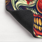 シニスターカーニバルピエロイラストレーションアート マウスパッド (コーナー)