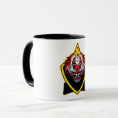 シニスターパーティーピエロシールド マグカップ (正面左)