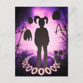 シニバニーのイースター卵ハロー ポストカード (正面)