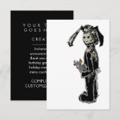 シニバニー 招待状 (正面/裏面)