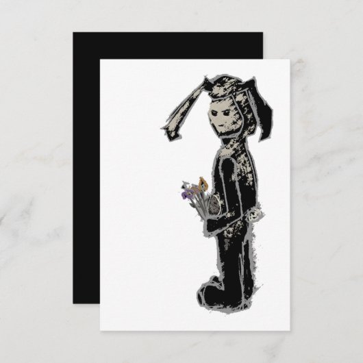 シニバニー 招待状 (正面/裏面)