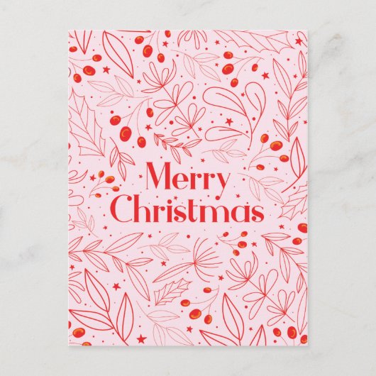 シニメリーーエレガントクリスマス 案内ポストカード (正面)