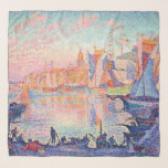 シニャック・サントロペス港 スカーフ<br><div class="desc">ポール・ヴィクトル・ジュール・シニャック(Paul Victor Jules Signac、11 1863威厳がある - 1935)はフランスの、ジョルジュ・セウラと共に働き、ポンチリストのスタイルを開発した新しい印象派の画家で救済す。引用文:ウィキペディア</div>