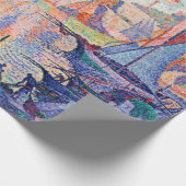 シニャック・サントロペス港 ラッピングペーパー (角)