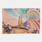 シニャック・フェリックス・フェネオンポートレート キッチンタオル (横)