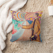 シニャック・フェリックス・フェネオンポートレート クッション (ブランケット)