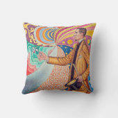 シニャック・フェリックス・フェネオンポートレート クッション (裏面)