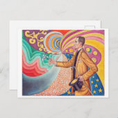 シニャック・フェリックス・フェネオンポートレート ポストカード (正面/裏面)