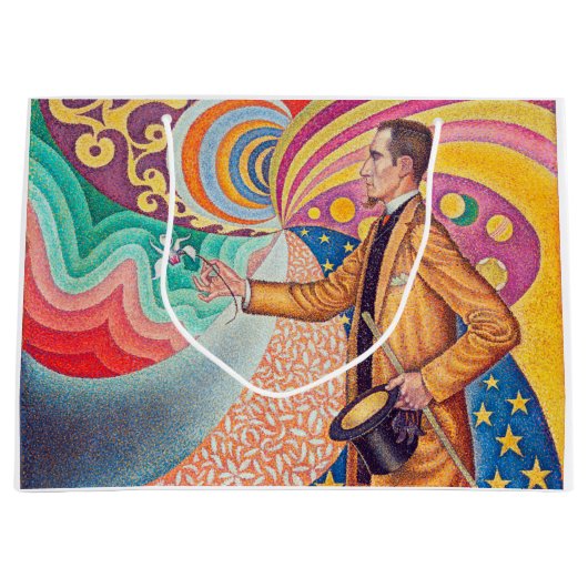 シニャック・フェリックス・フェネオンポートレート ラージペーパーバッグ (正面)