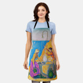 シニヤック井戸の女性たち エプロン (着用した状態)