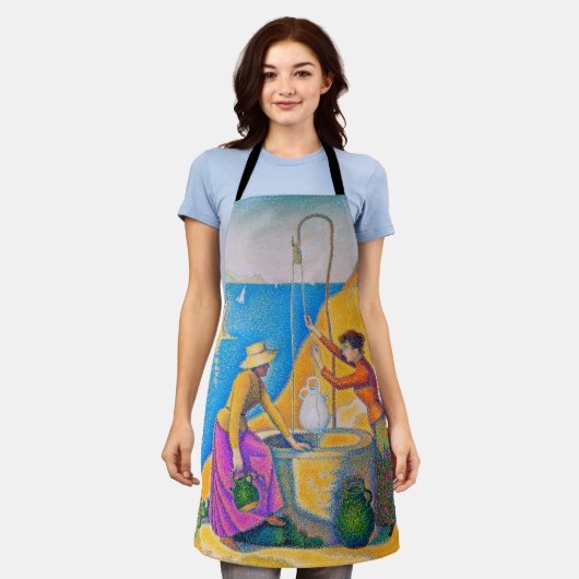 シニヤック井戸の女性たち エプロン (着用した状態)
