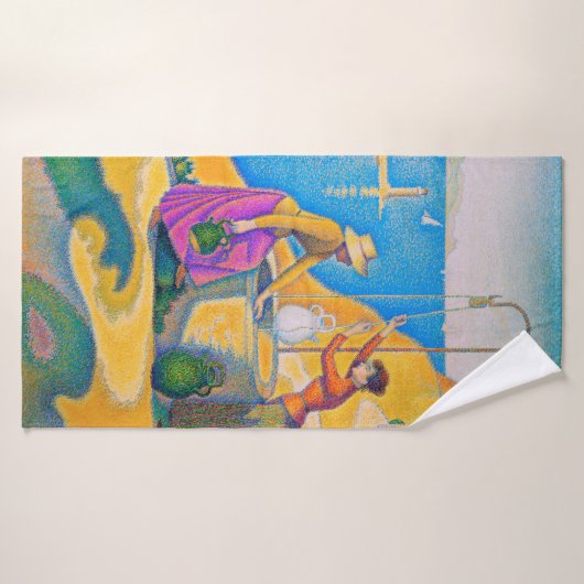 シニヤック井戸の女性たち バスタオル (バスタオル)