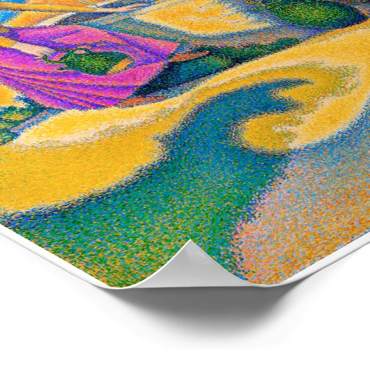 シニヤック井戸の女性たち ポスター (角)