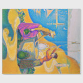 シニヤック井戸の女性たち ラッピングペーパー (フラット)