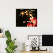 シニョール・マルシリオ・カソッティと彼の妻フォスティナ ポスター (ホームオフィス)