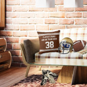 シニ最高のア・ナイト・フットボール・ギフトパーソナライズされた クッション