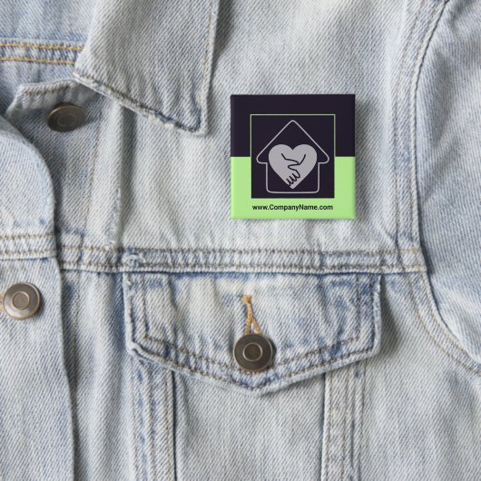 シニ気にアカスタム文字のロゴとカスタムプロモーション 缶バッジ (インサイチュ)