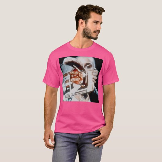 シネアドオコナー法王事件 Tシャツ (正面フル)