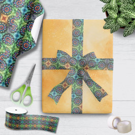 シネオンマンダラレトロリモダンボン サテンリボン