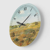 シネコックヒルズバイウィリアム・メリットチェイス ラージ壁時計 (傾斜)